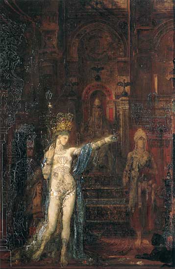 Gustave Moreau -  Salom&eacute; Tattooed