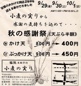 小麦の実り