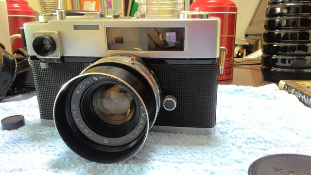 フィルムカメラ Konica Minolta HEXANON F 1.9 Auto S フィルムカメラ Konica Minolta HEXANON F 1.9 Auto S フィルム