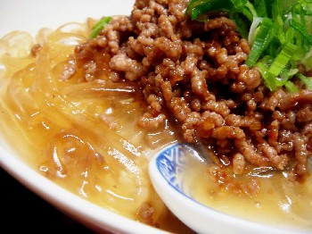 とろ〜りつるん!のくずきり丼