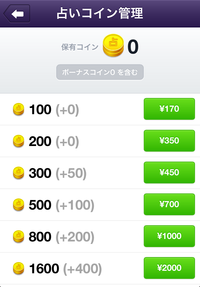 LINE占い