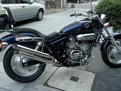 HONDA V-TWINマグナ250に2本出しマフラーを製作！！ : MOTO-DOG