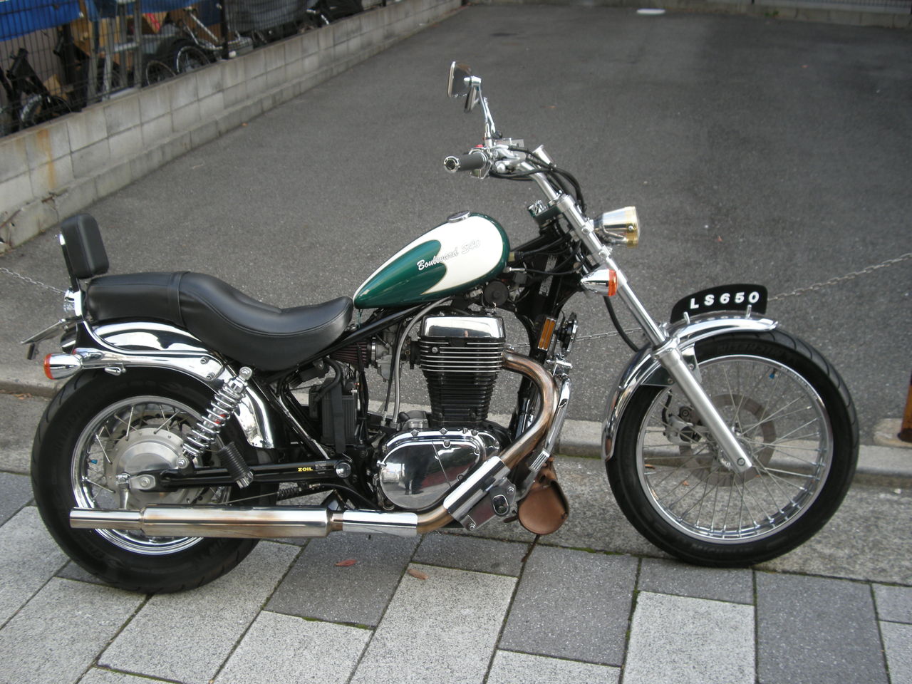 サベージバイク650㏄部品取り