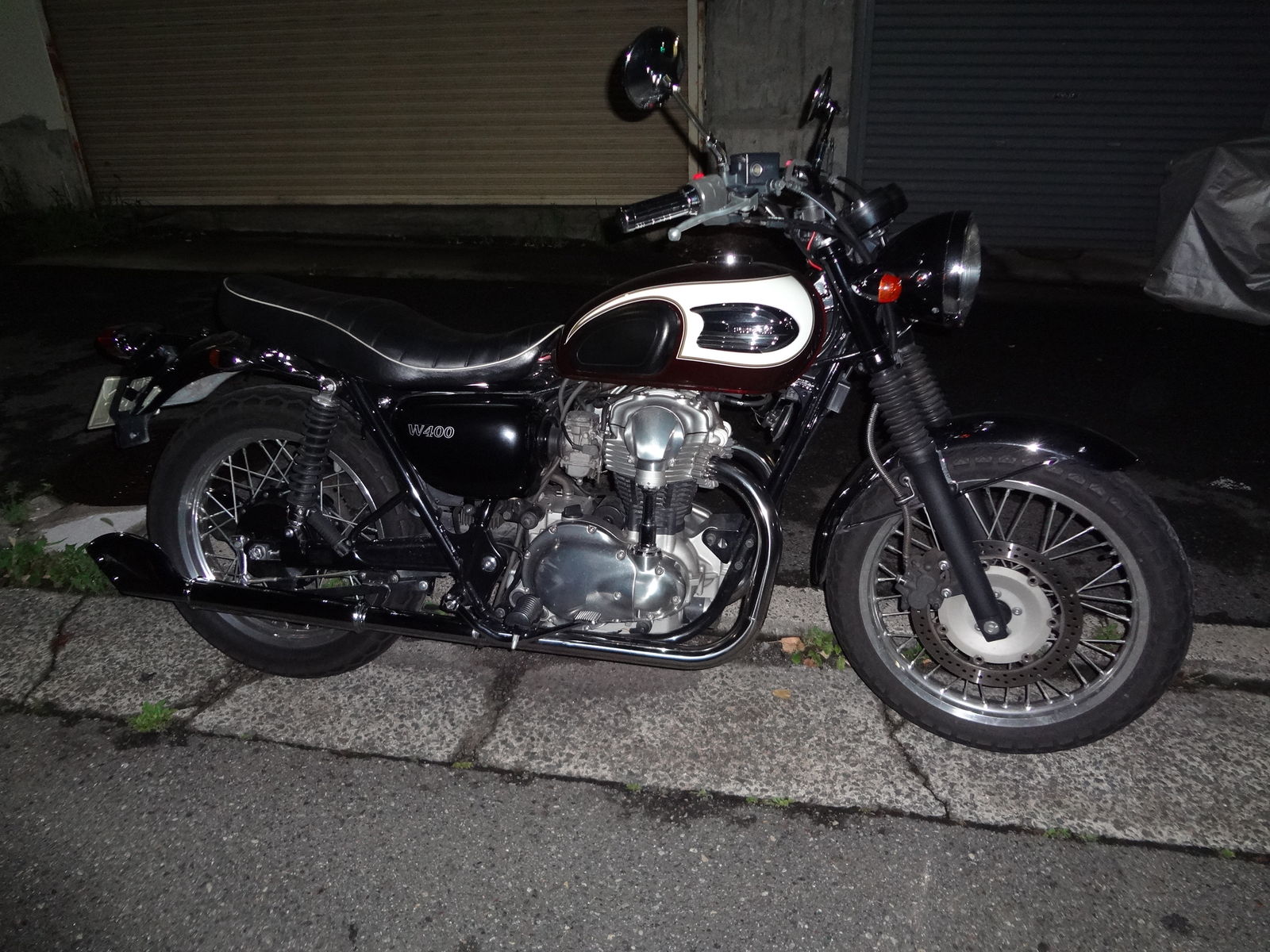 W650 W400 ワンオフ 左出し マフラー W650 W400 ワンオフ 左出し