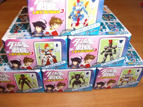 ダンボール戦機 LBXコレクション3 全6種コンプ ダンボール戦機 LBX