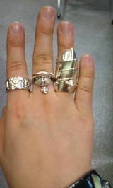 ☆Vivienne Westwood Armour Ring☆ : BOO.SCA by LITTLE ROCK