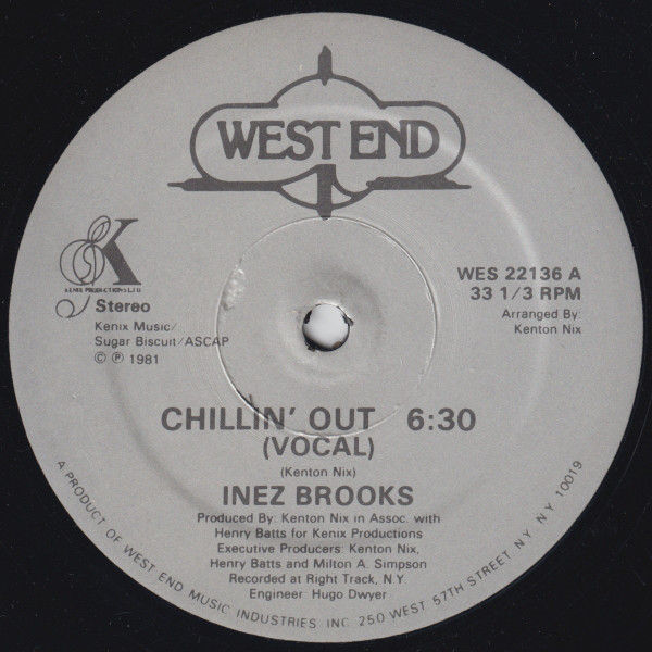 Inez Brooks Chillin Out Inez Brooks Chillin Out