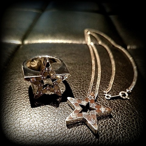 バンクローバー STAR BRIGHT RING スターブライトリング 21号 サイズ21号◇BANKROBBER バンクローバー STAR BRIGHT RING スター