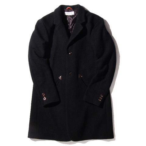 RUDE GALLERY テッズコート 黒 2 ウール ロング チバウウスケ 91df9f97-s.jpg