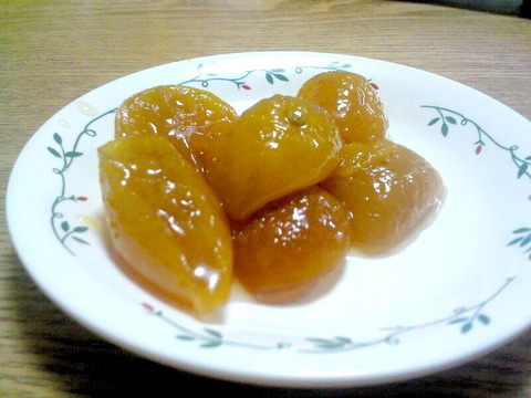 金柑の甘露煮