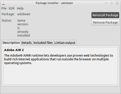Package Installer - adobeair_010