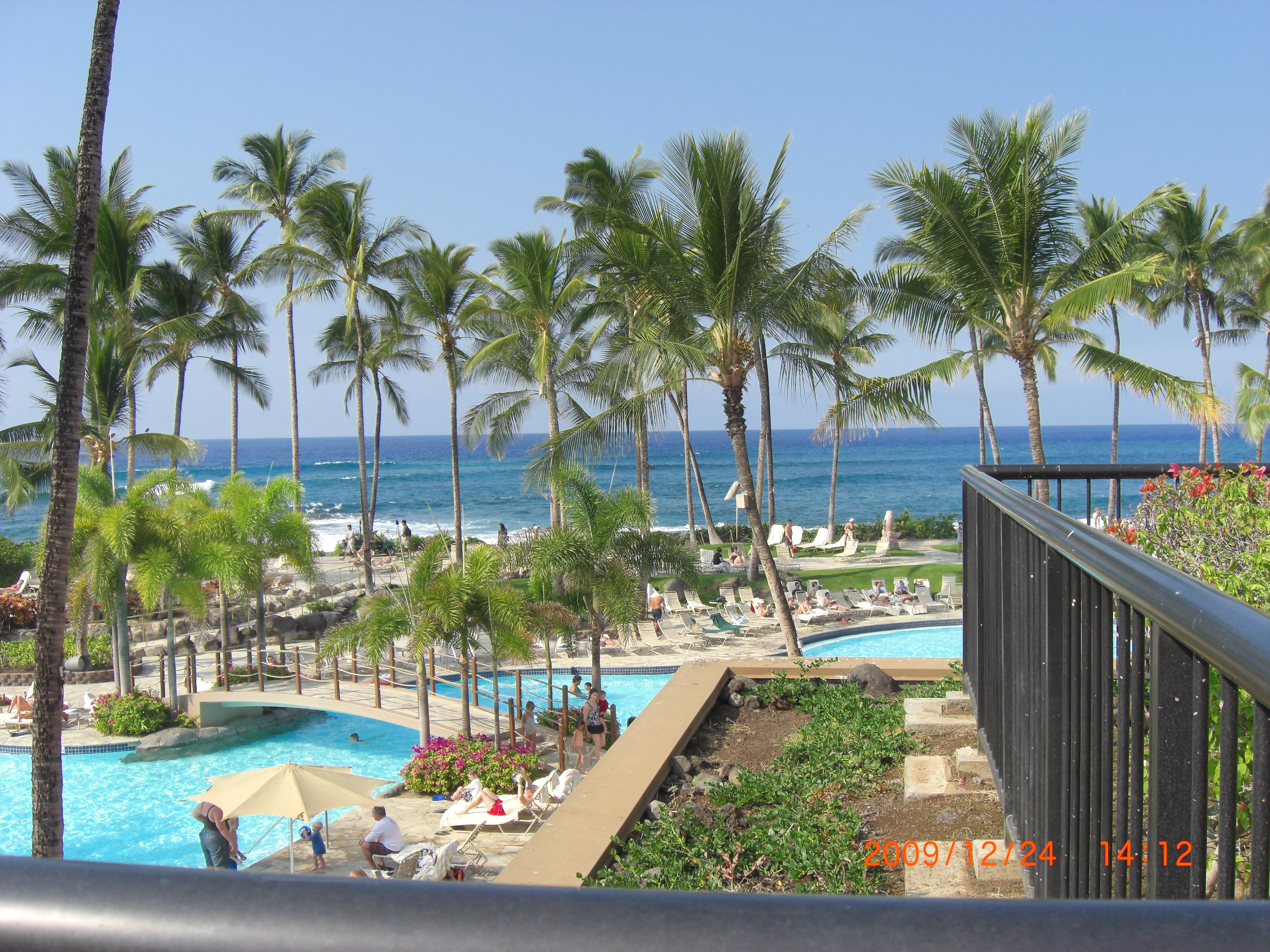 Travel photograph2009 12 23～29 ハワイ島（ワイコロアビレッジ パレスタワー）とオワフ