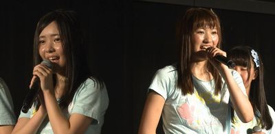 SKE48荻野利沙と佐々木柚香