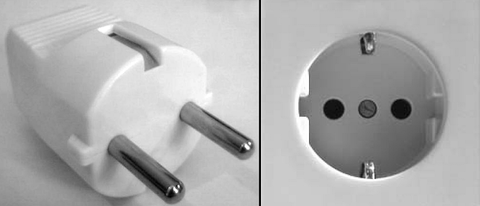 Schuko_plug_and_socket