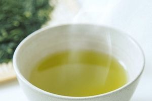 熱いお茶