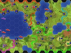 首都制圧戦略シミュレーション Hex Empire フラシュ 無料ゲーム