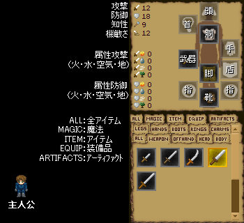 ステータス