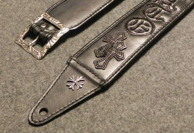 松本孝弘氏 使用タイプ ギターストラップの製作（その1） : 21世紀