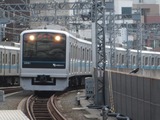 小田急電鉄3000形電車(登戸駅にて、'17.03.18撮影)