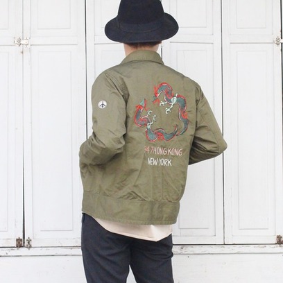 CAL O LINE “SOUVENIR DRAGON JACKET” (2COLORS) : Local's only