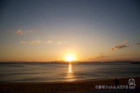 篠島_前浜_初日の出_2018-01-01 07-13-06