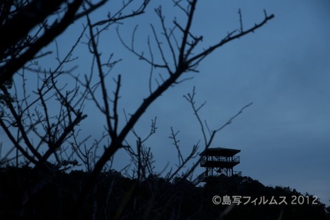 松島の夕日_ 夕陽百選_鯨浜_2012-02-09 17-25-12