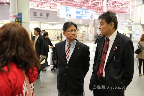 小女子無料配布金山駅_2012-04-11 11-04-37