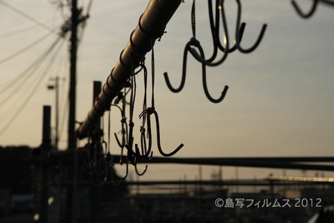 漁港_夕日_篠島_風景_海苔網_ゴルフ場_中手島_2012-02-16 16-40-14