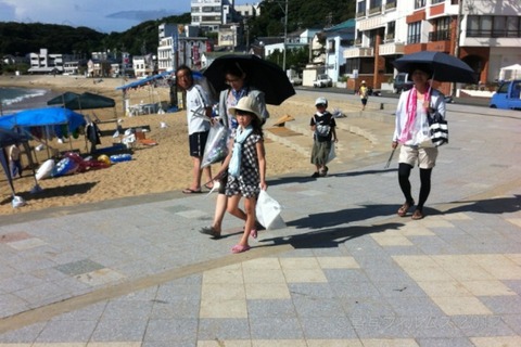 ウミガメ隊_クリーンアップ_#seaturtle_2012-08-06 11-38-57 (4)