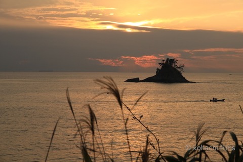 松島_夕日_篠島_風景_観光_ 鯨浜_2011-10-20 16-47-12