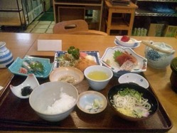 薬師会館夕食