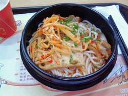 朝食の麺