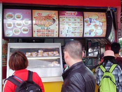 中国のバーガーチェーン店