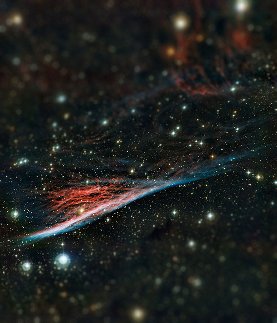 宇宙をミニチュア風の画像にしてみると6