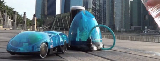 水素燃料電池のラジコンカー