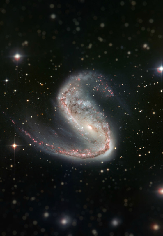 宇宙をミニチュア風の画像にしてみると4