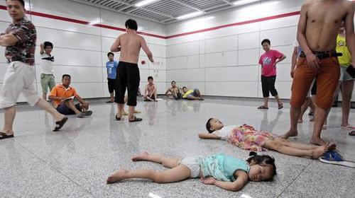 中国の避暑方法が凄い11