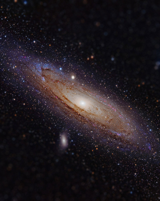 宇宙をミニチュア風の画像にしてみると8