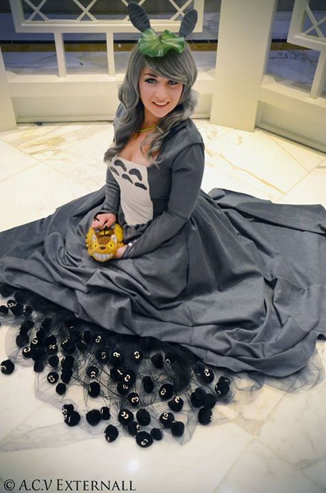 トトロのドレスのスカート2