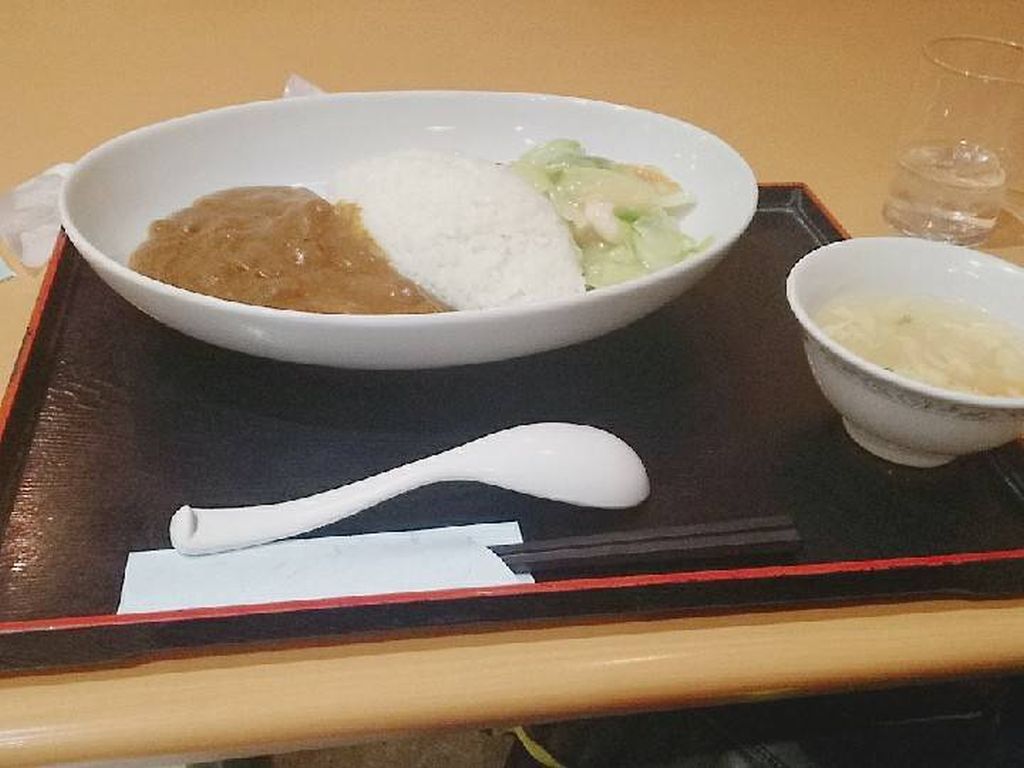 菖蒲SAで夕食