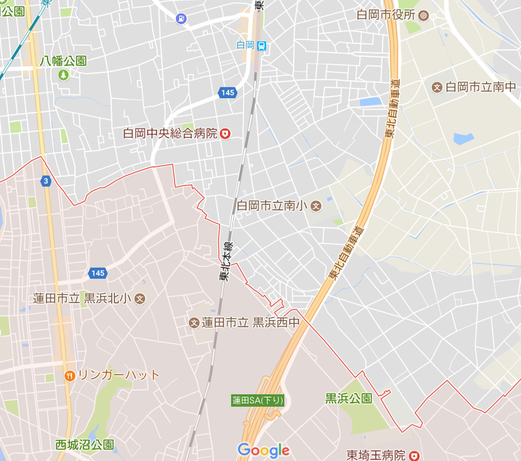 蓮田SA下りで最後のガソリン補給