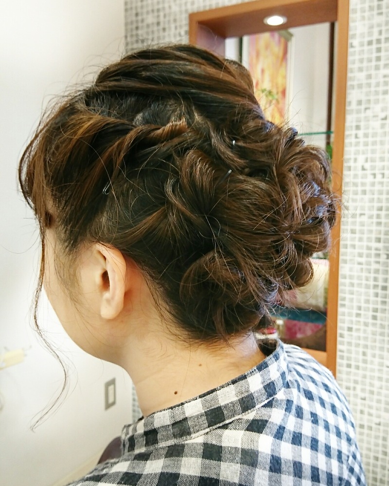 結婚式のヘアセットはショートヘアでもOKです。 HAIR Loops（ヘアーループス）成田店 スタッフブログ