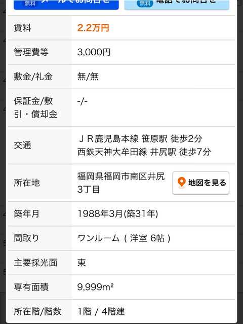 手取り25万で家賃6.5万円ってどうなん?