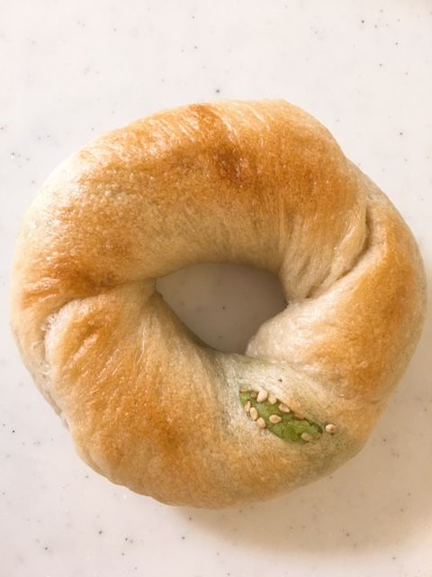 ずんだクルミベーグル（パンの森クララ） : Love☆Bagel