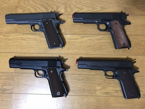 WA ガバメント M1911A1 HW-R WA渋谷店整備済 トリガ MEU換装 WA] コルト ガバメント M1911A1 HW マグナガスブローバック