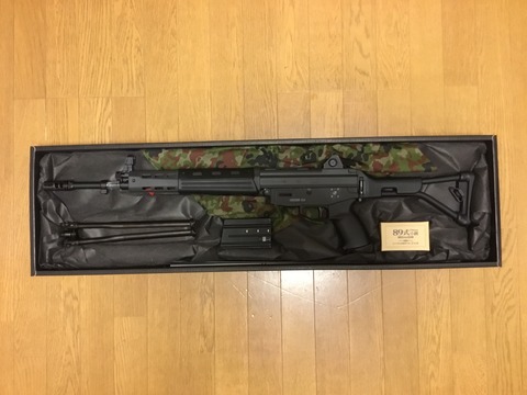 エアガンレビュー】東京マルイ 89式5.56mm小銃 折曲げ銃床式 : Bravo1 ...