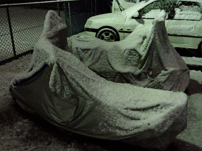 snow...