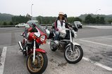 BMWとCB750