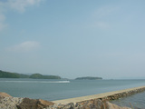 ハウステンボスの外の大村湾