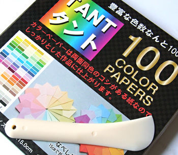 タント紙とへら タント紙とへら